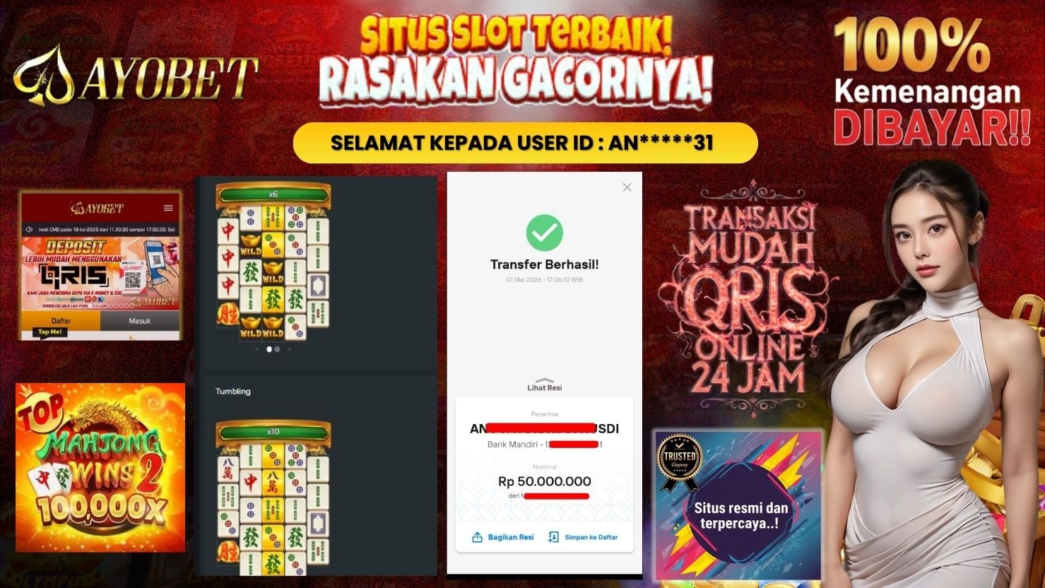 AYOBET JACKPOT SLOT MAHJONG WINS 2